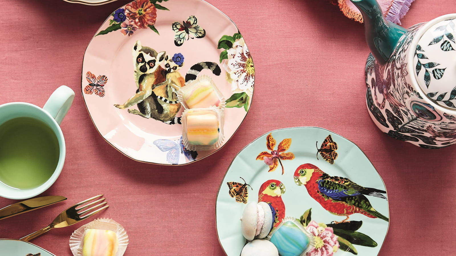 Assiette à dessert Anthropologie
