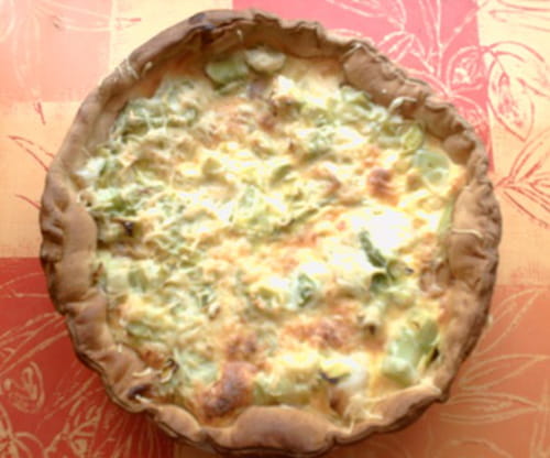 Tarte aux poireaux basique