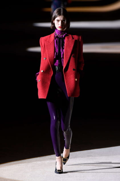 D&eacute;fil&eacute; Saint Laurent automne-hiver 2020-2021