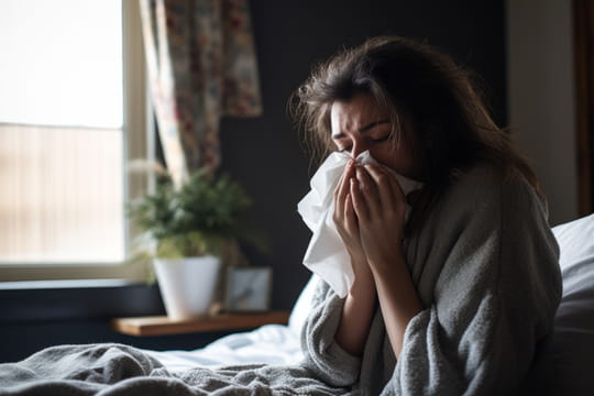 Grippe&nbsp;: &eacute;pid&eacute;mie 2025-26&nbsp;en France, sympt&ocirc;mes, dur&eacute;e, contagion