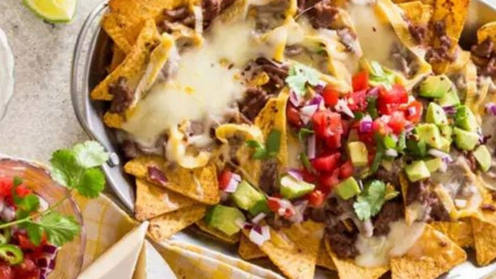 Super nachos au Reblochon