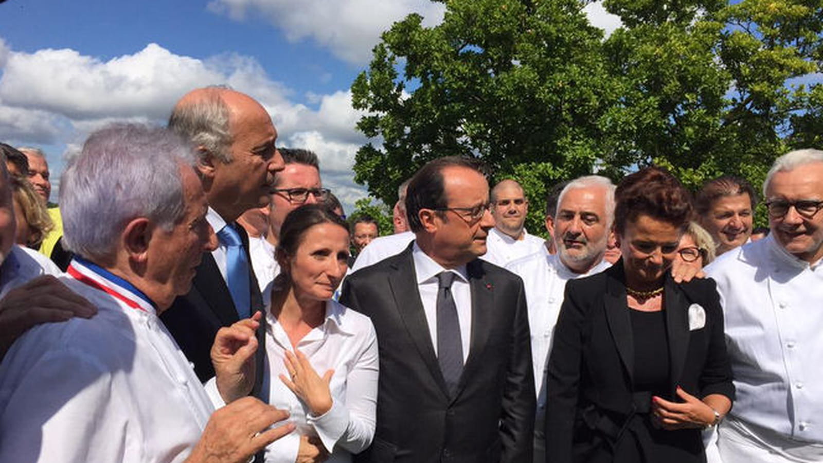 Anne-Sophie Pic régale François Hollande
