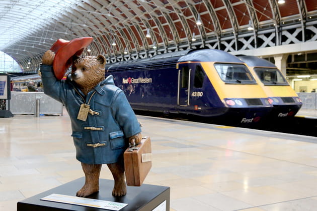 Paddington à la gare