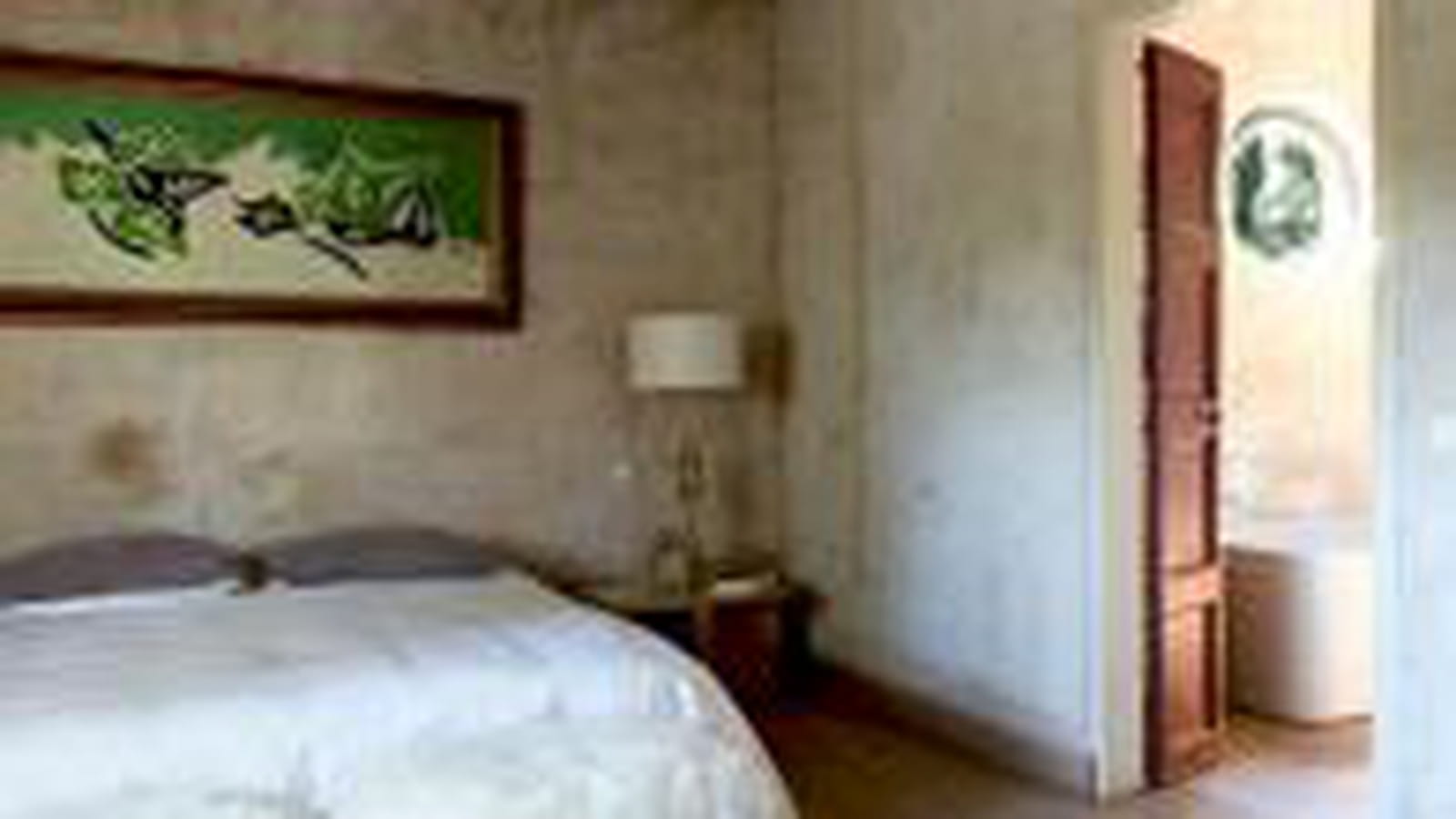 Chambre et salle de bains