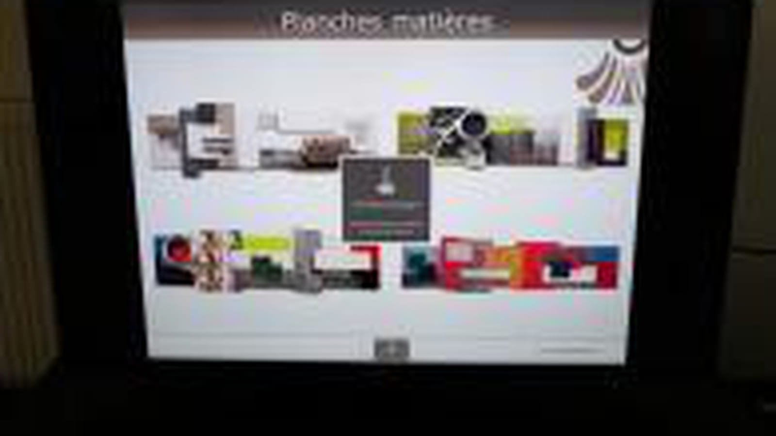 Planches matières