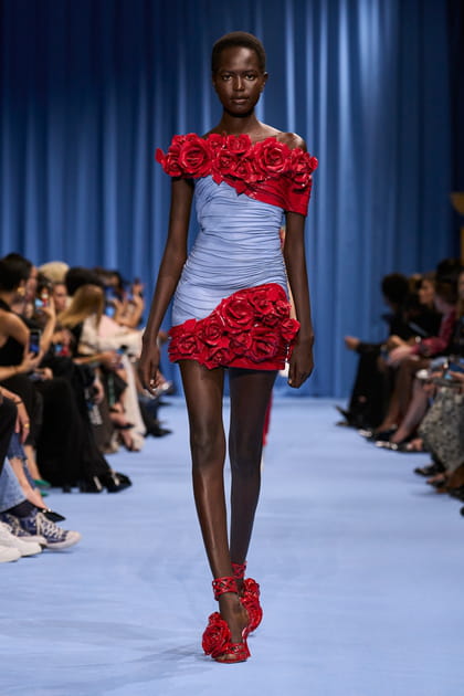 Look 18&nbsp;du d&eacute;fil&eacute; Balmain printemps-&eacute;t&eacute; 2024