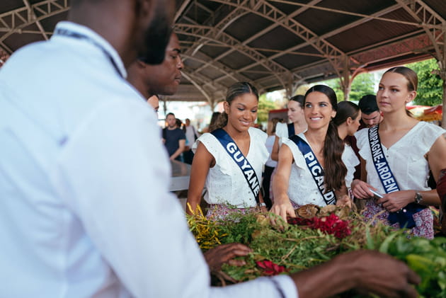 Miss Guyane, Miss Picardie et Miss Champagne-Ardenne &agrave; Pointe-&agrave;-Pitre