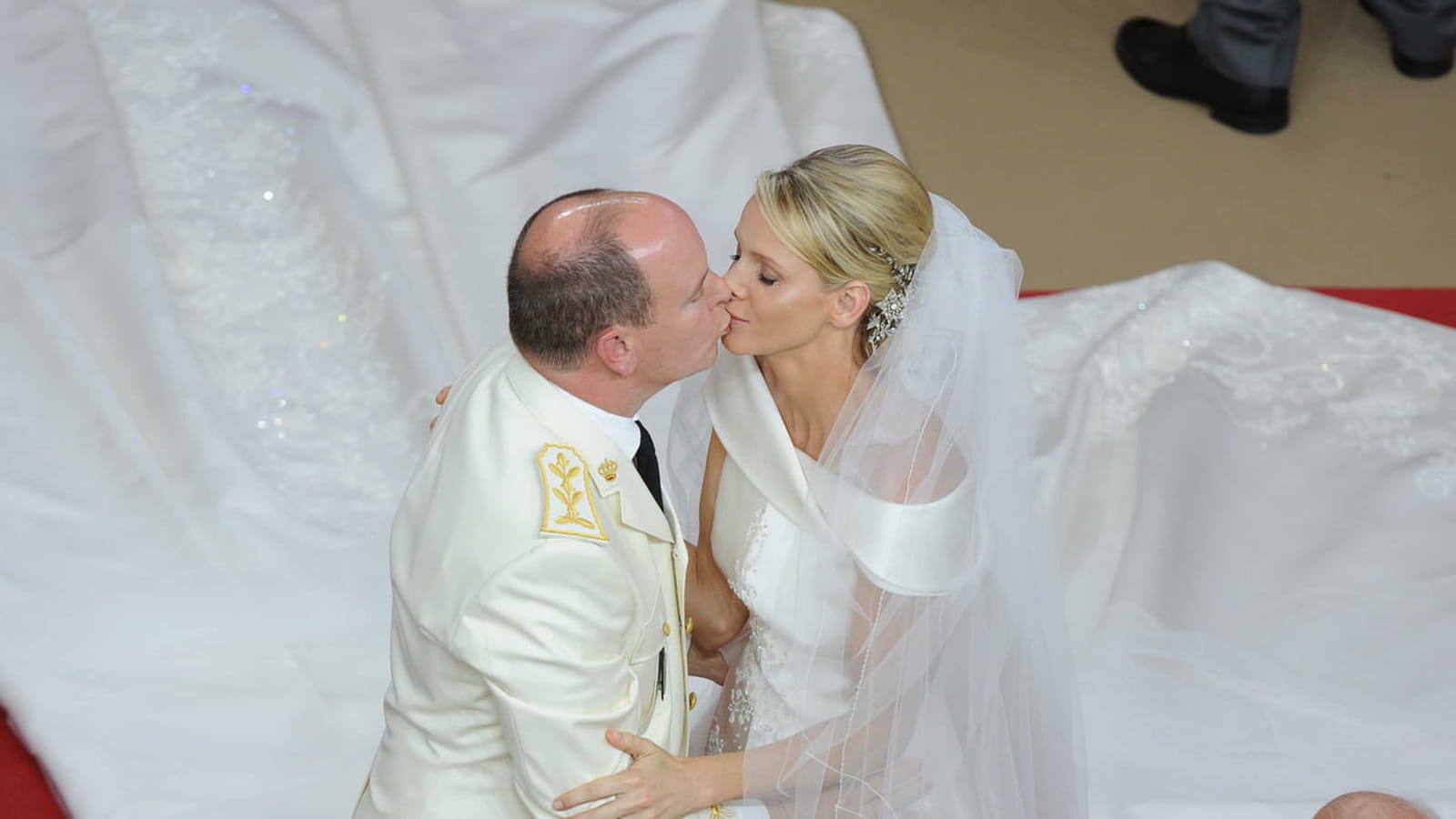 Le prince Albert II et Charlène de Monaco