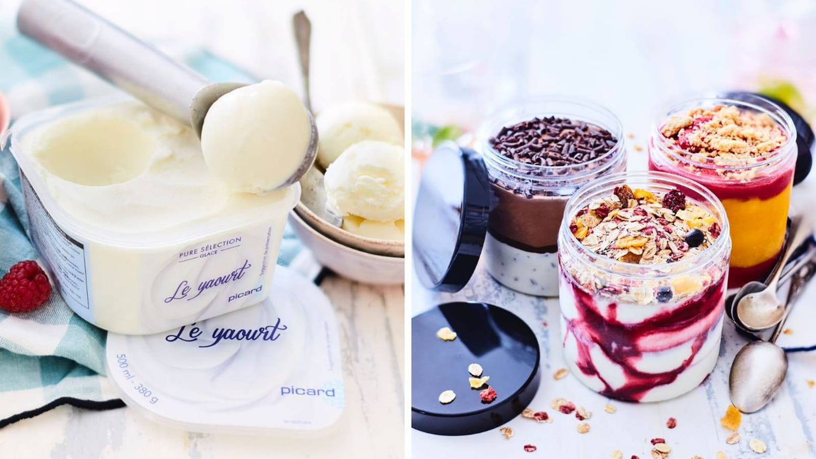 Les glaces Garden Party de Picard 