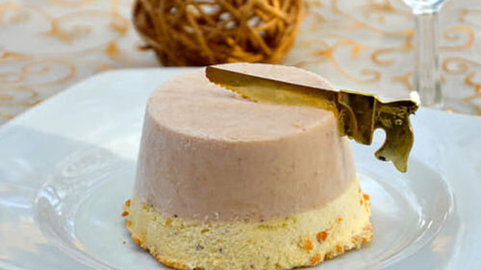 Parfaits glacés vanille/marron
