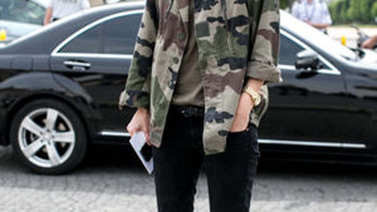 En mode camouflage