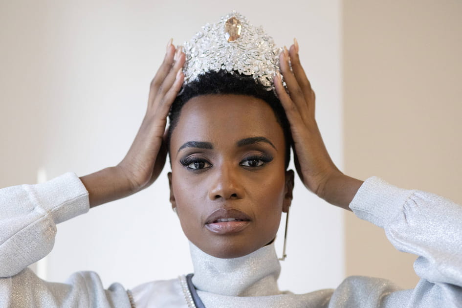 Top&nbsp;: Miss Univers 2019, Zozibini Tunzi et sa couronne