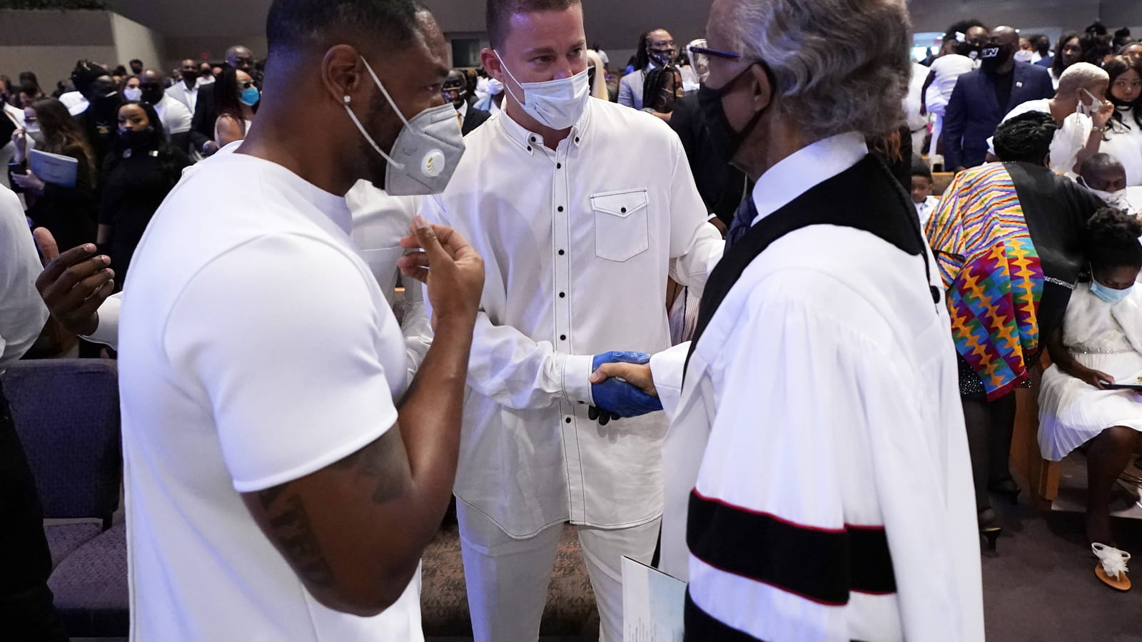 Jamie Foxx et Channing Tatum 