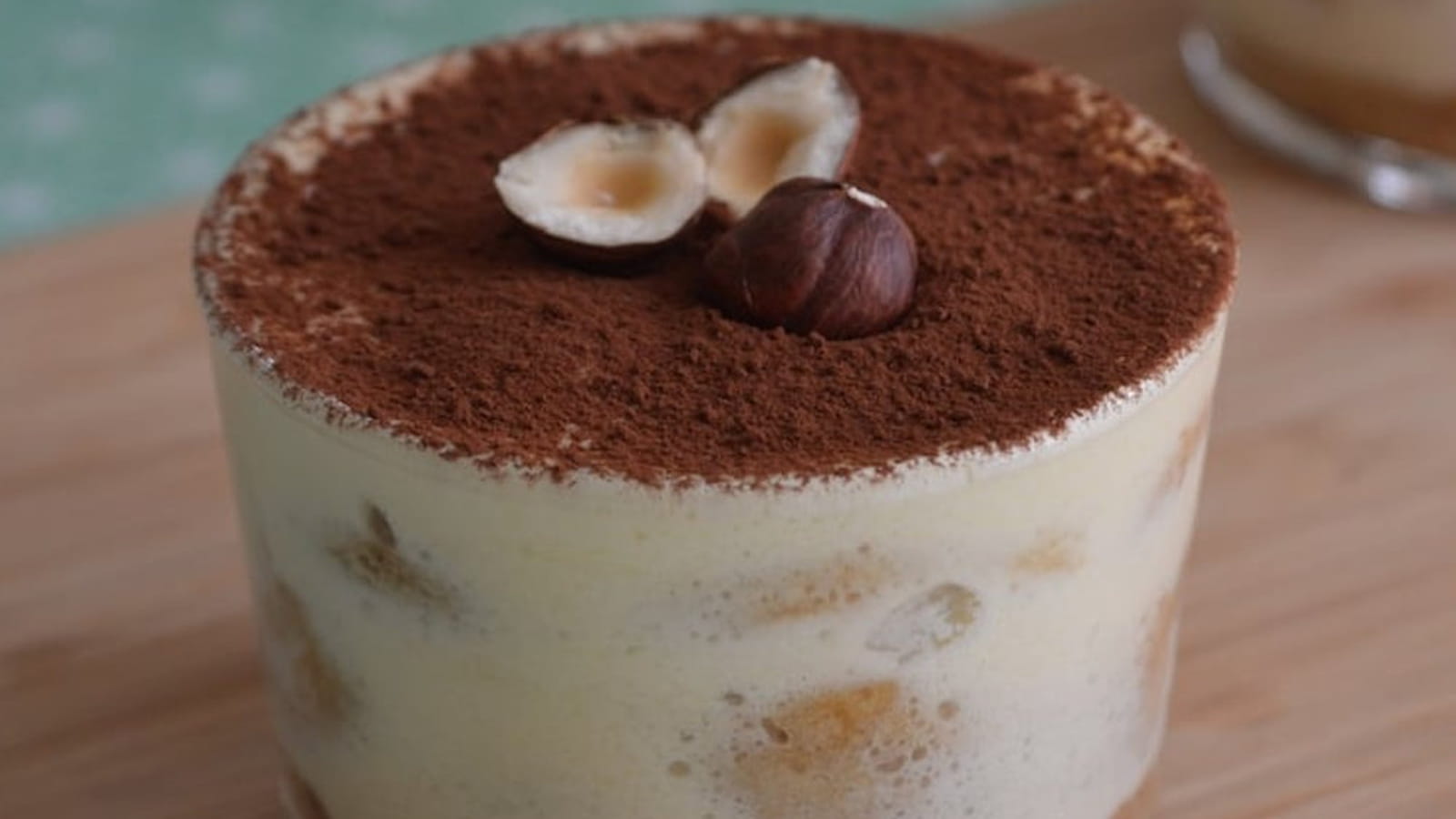 Tiramisu saveur noisette