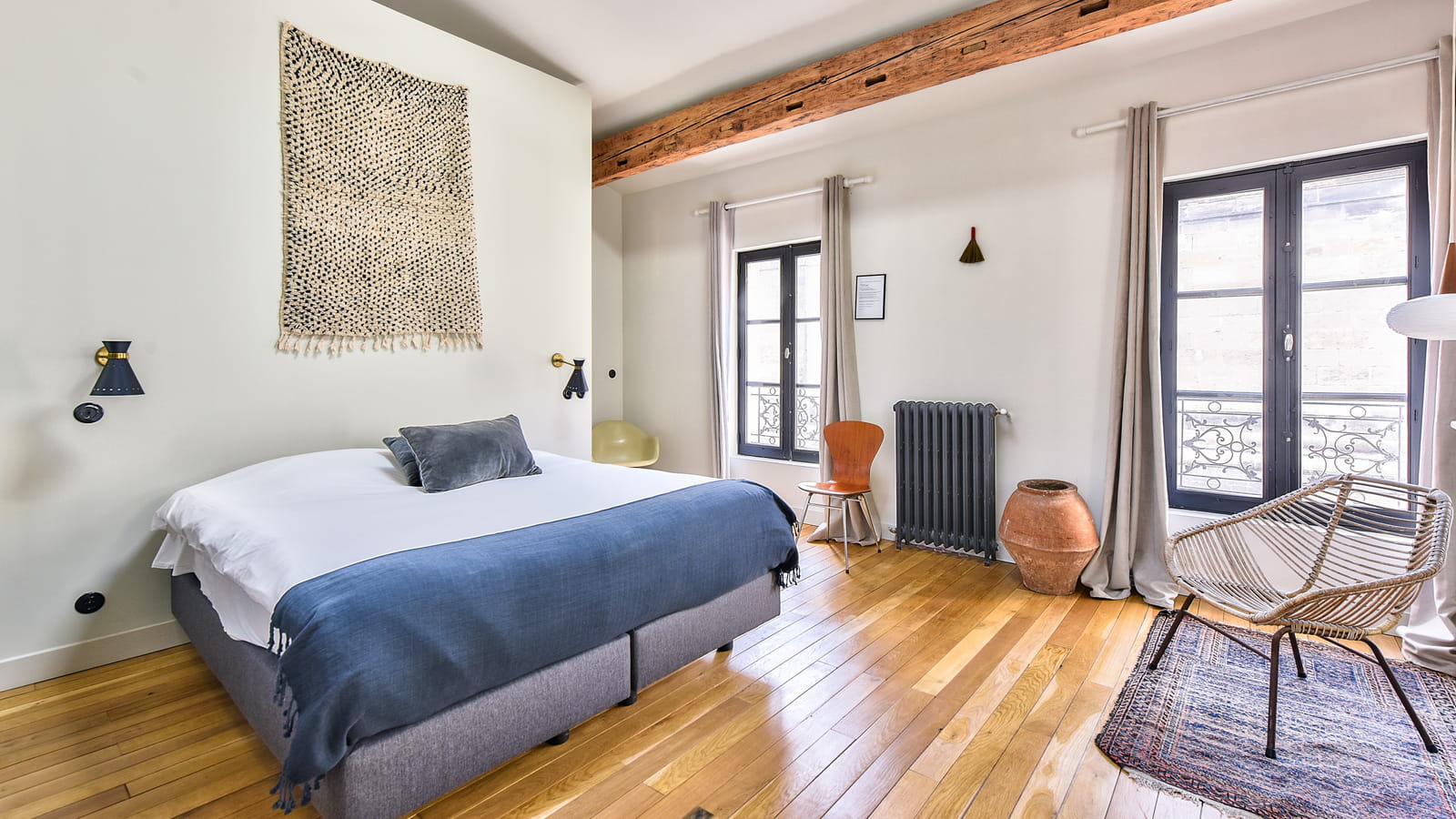 Textiles au mur