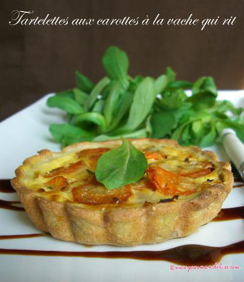 Tartelettes aux carottes à la Vache qui rit