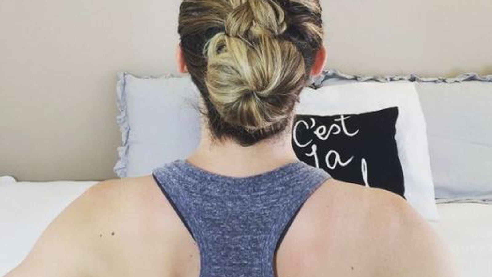 Le chignon tressé