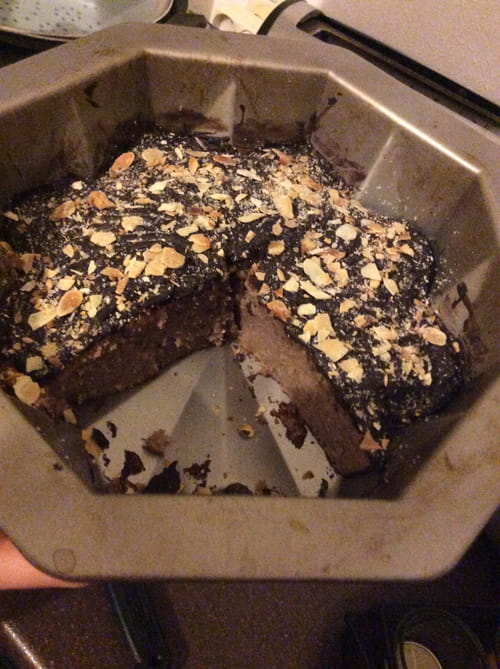 Gâteau moelleux à la crème de marrons