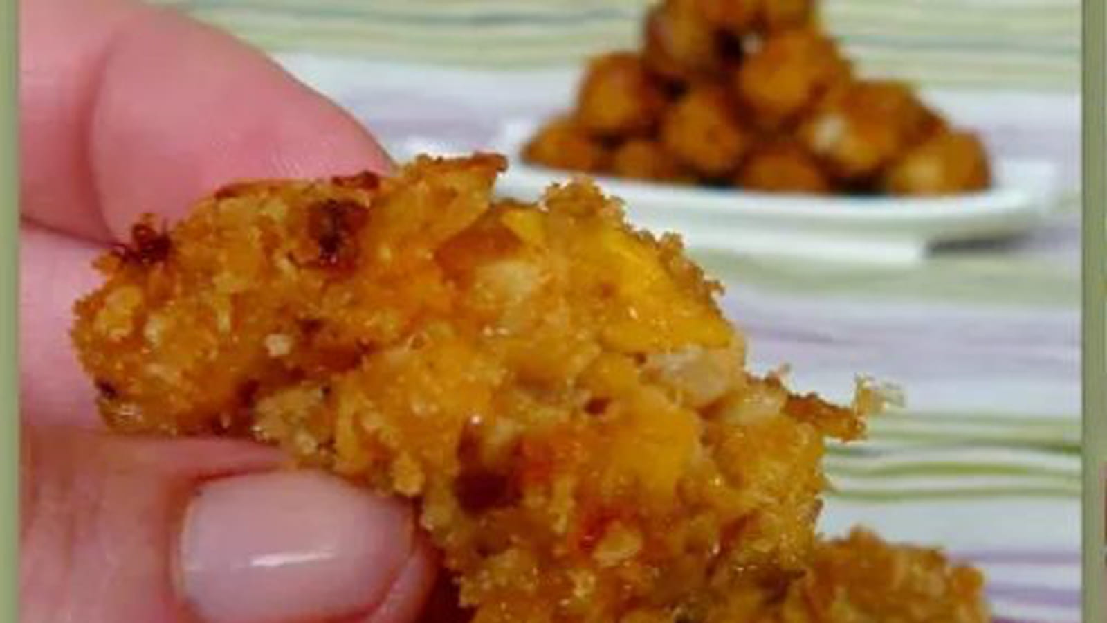 Croquette de morue et banane plantain