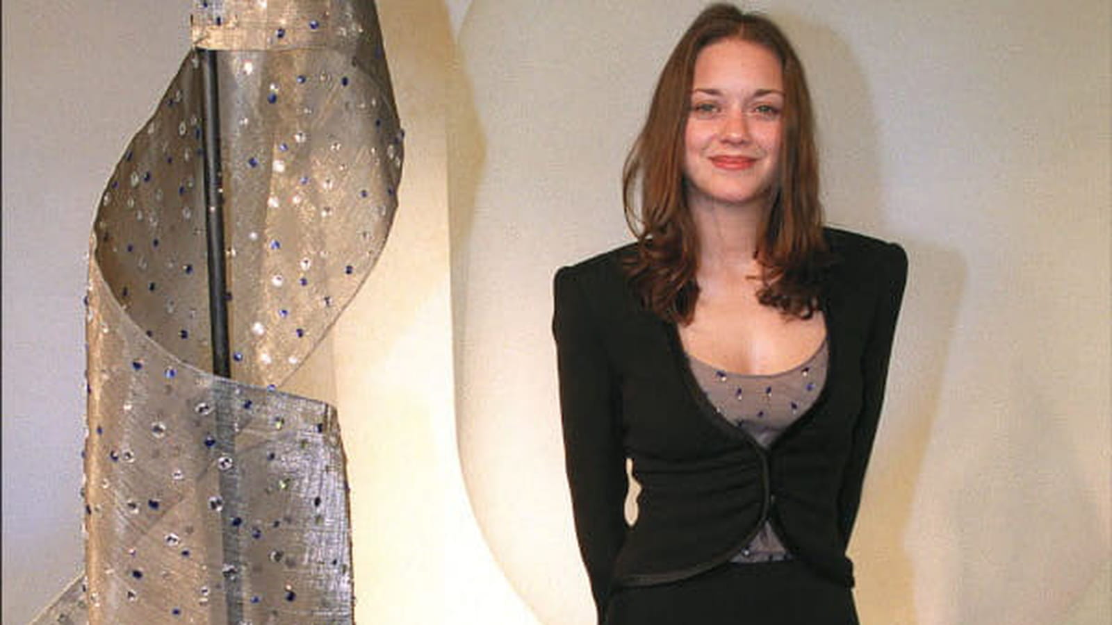 Marion Cotillard le 19 décembre 2001