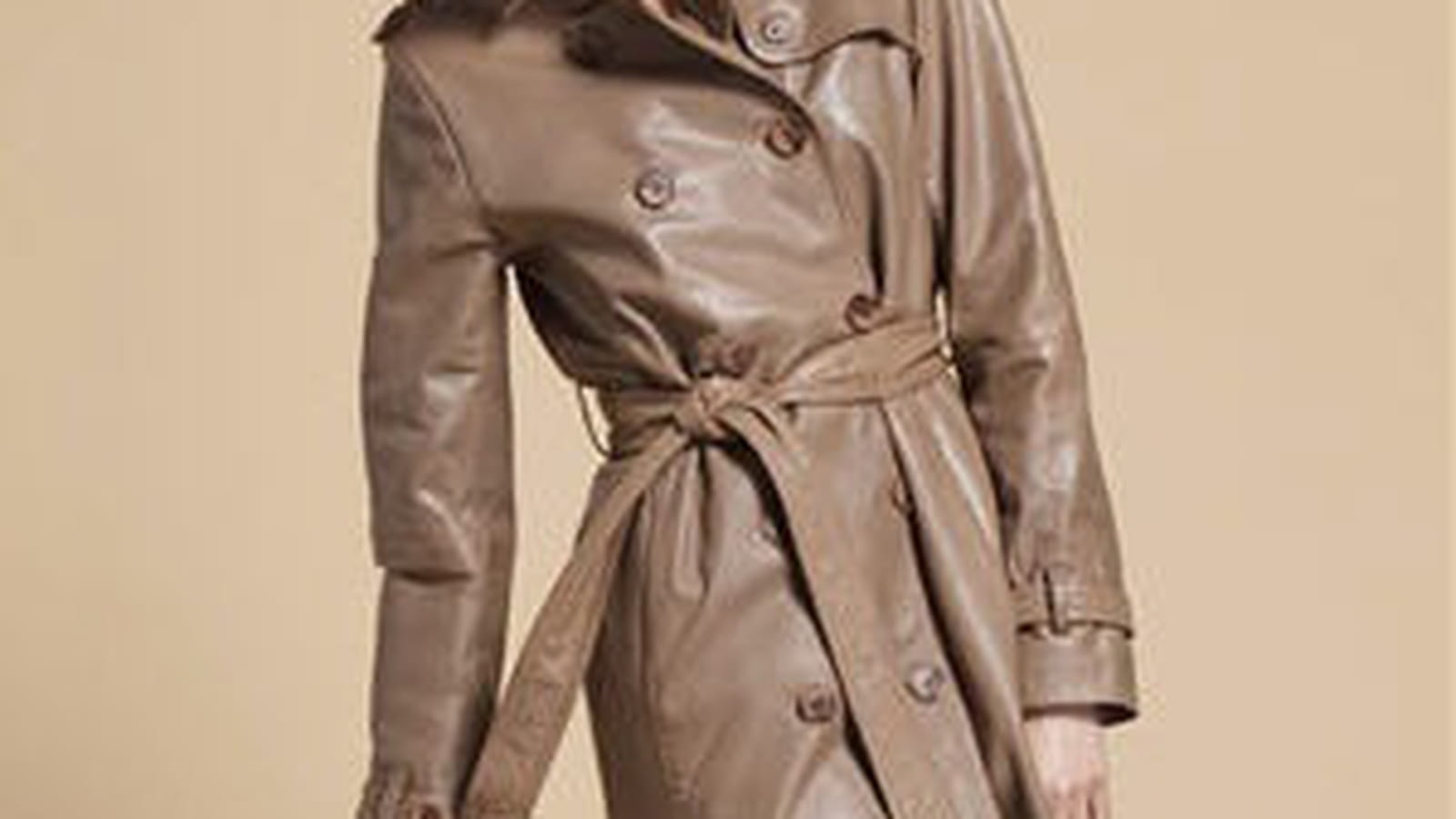 Trench en cuir de Kookaï