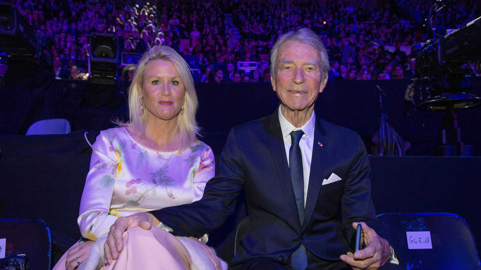 Jean-Claude Narcy et Alice Bertheaume