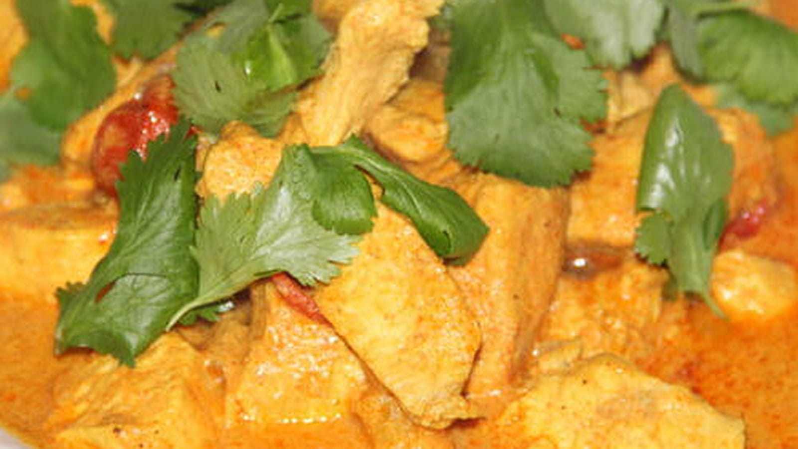 Poulet à l'indienne parfumé aux épices