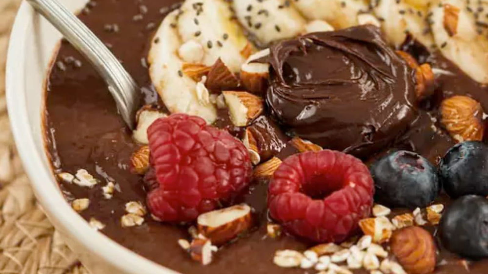Smoothie bowl à la Nocciolata sans lait (vegan)