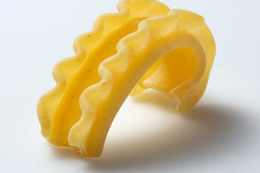 La forme de ces pâtes conviendra parfaitement à votre fourchette !