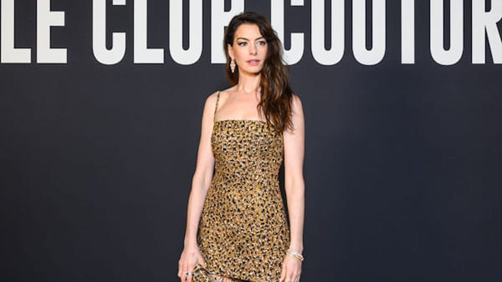 Anne Hathaway le 25 janvier 2023