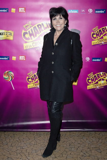 Liane Foly en total look noir