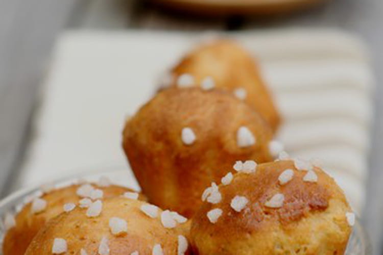 Recette de Briochettes au sucre perlé