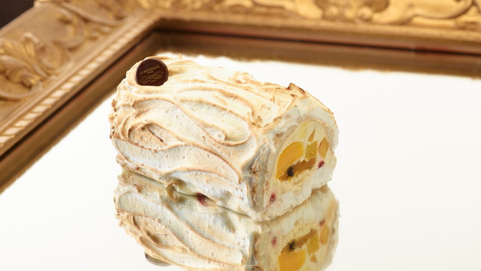 La bûche Luccia de La Meringaie