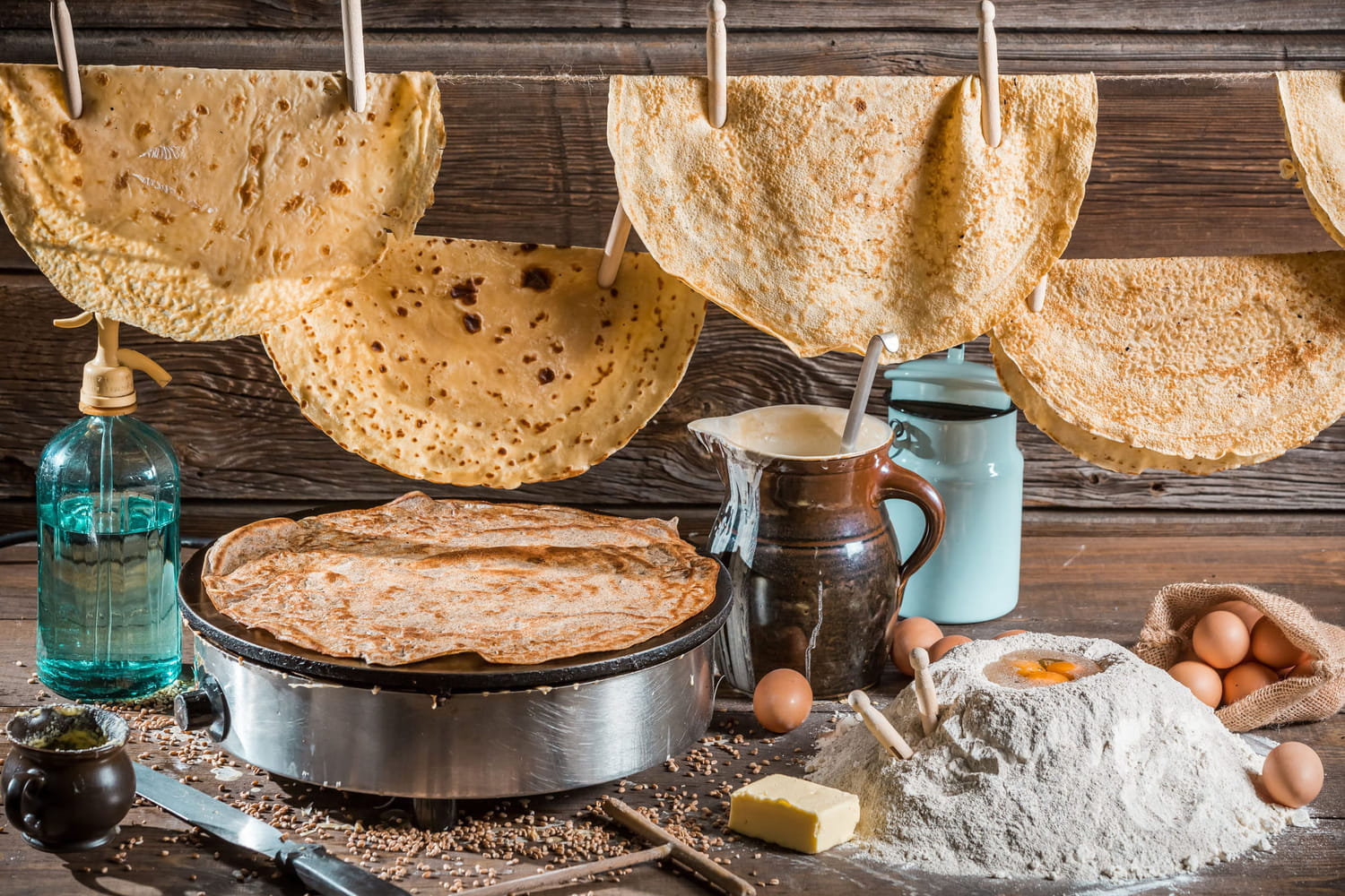 Comment garder les crêpes bien chaudes ?