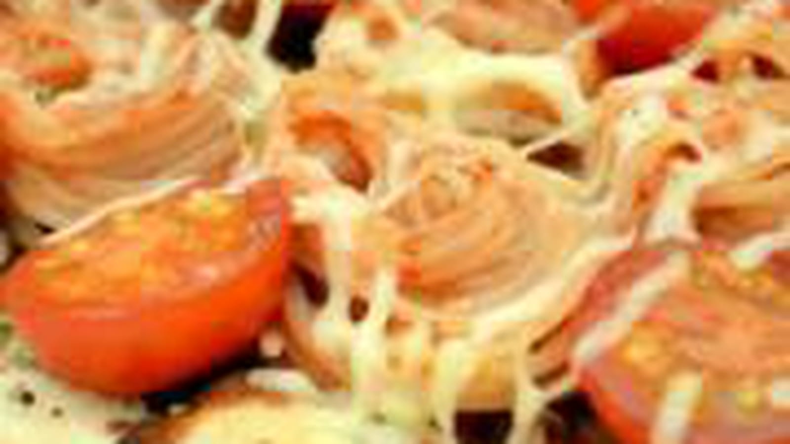 Pizza aux spaghetti