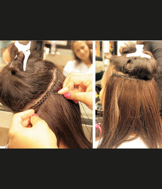 La fixation des m&egrave;ches