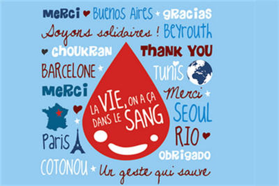 C'est la journée mondiale des donneurs de sang