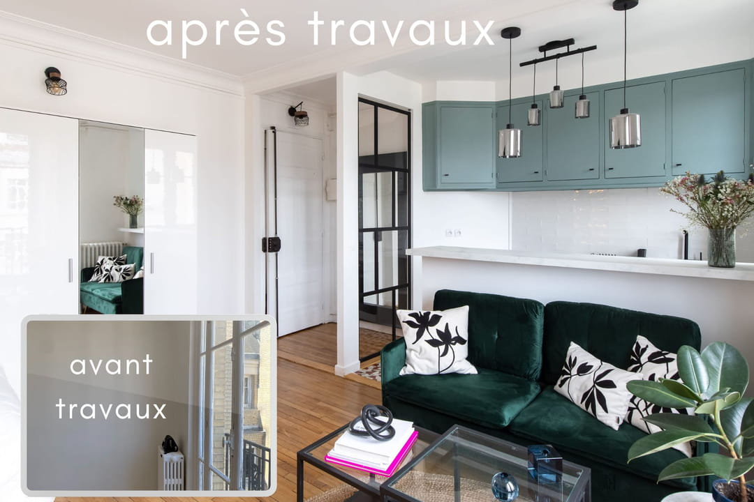 Avant-après : 25 m² qui en paraissent le double