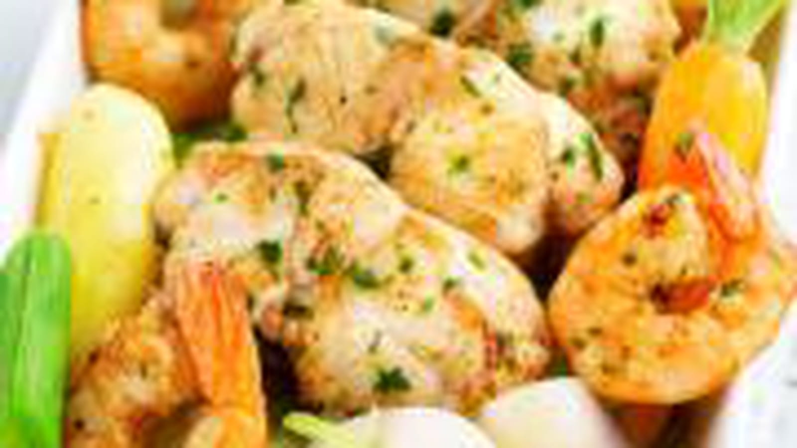 Pot au feu de lotte et crevettes