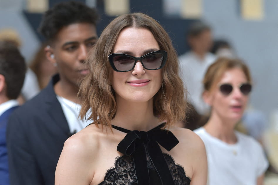 Le carr&eacute; wavy de Keira Knightley