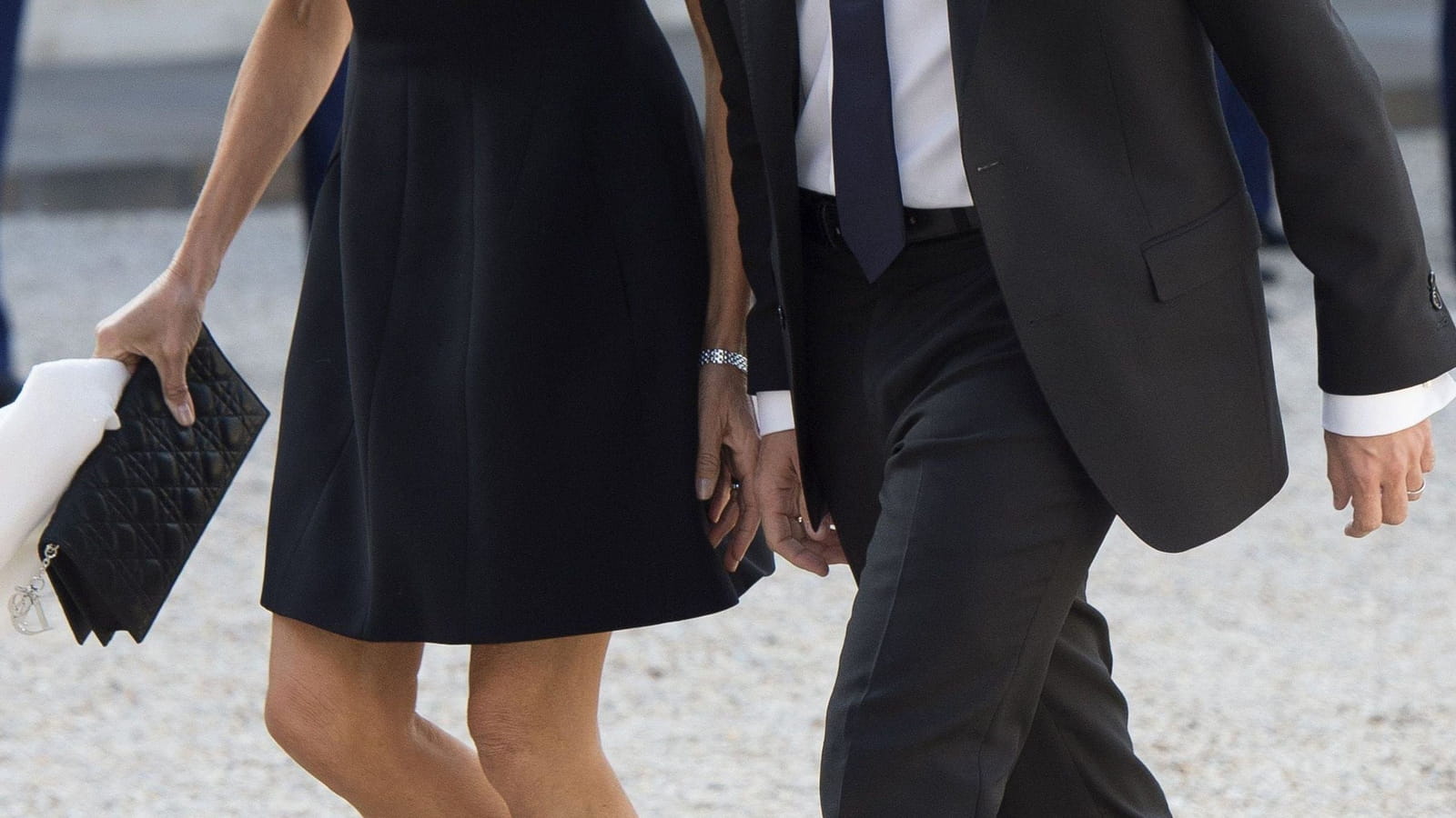 Brigitte et Emmanuel Macron