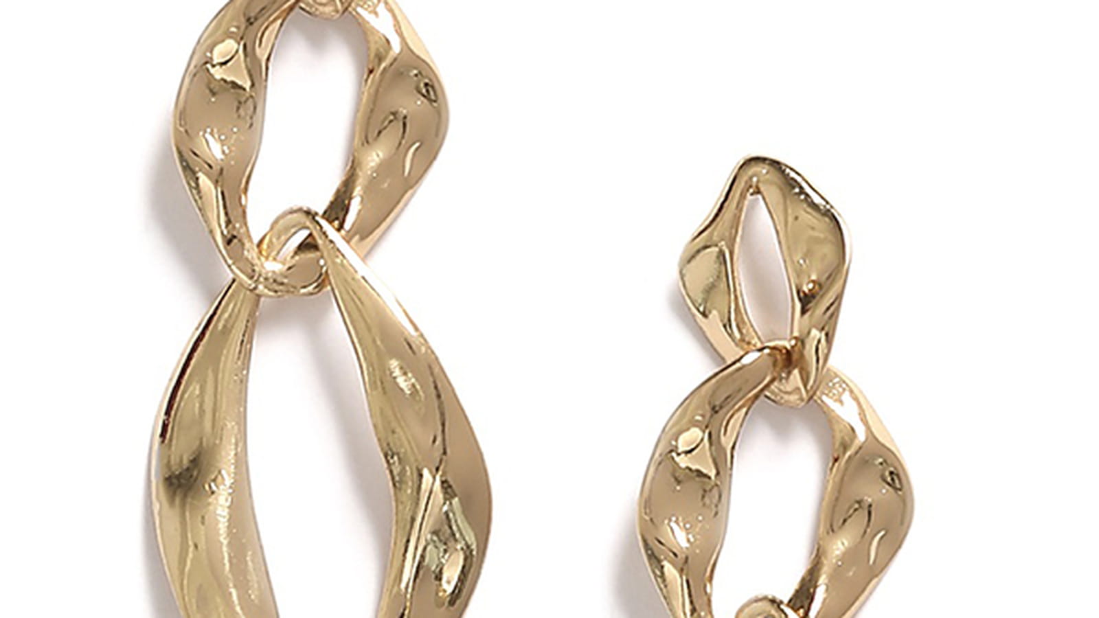 Boucles d'oreilles dorées