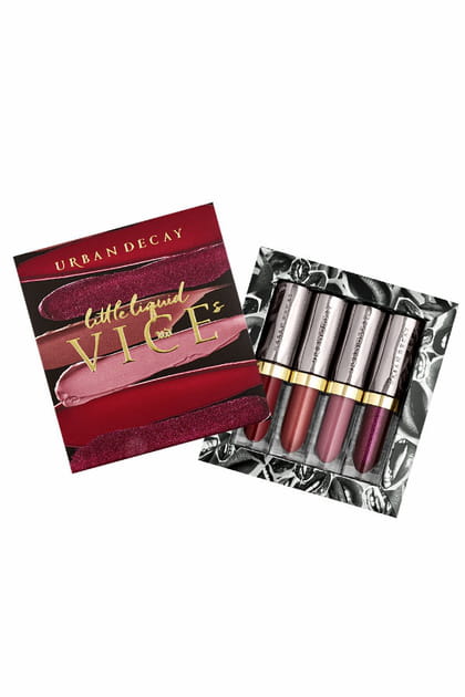 Les minis rouges &agrave; l&egrave;vres liquides d'Urban Decay
