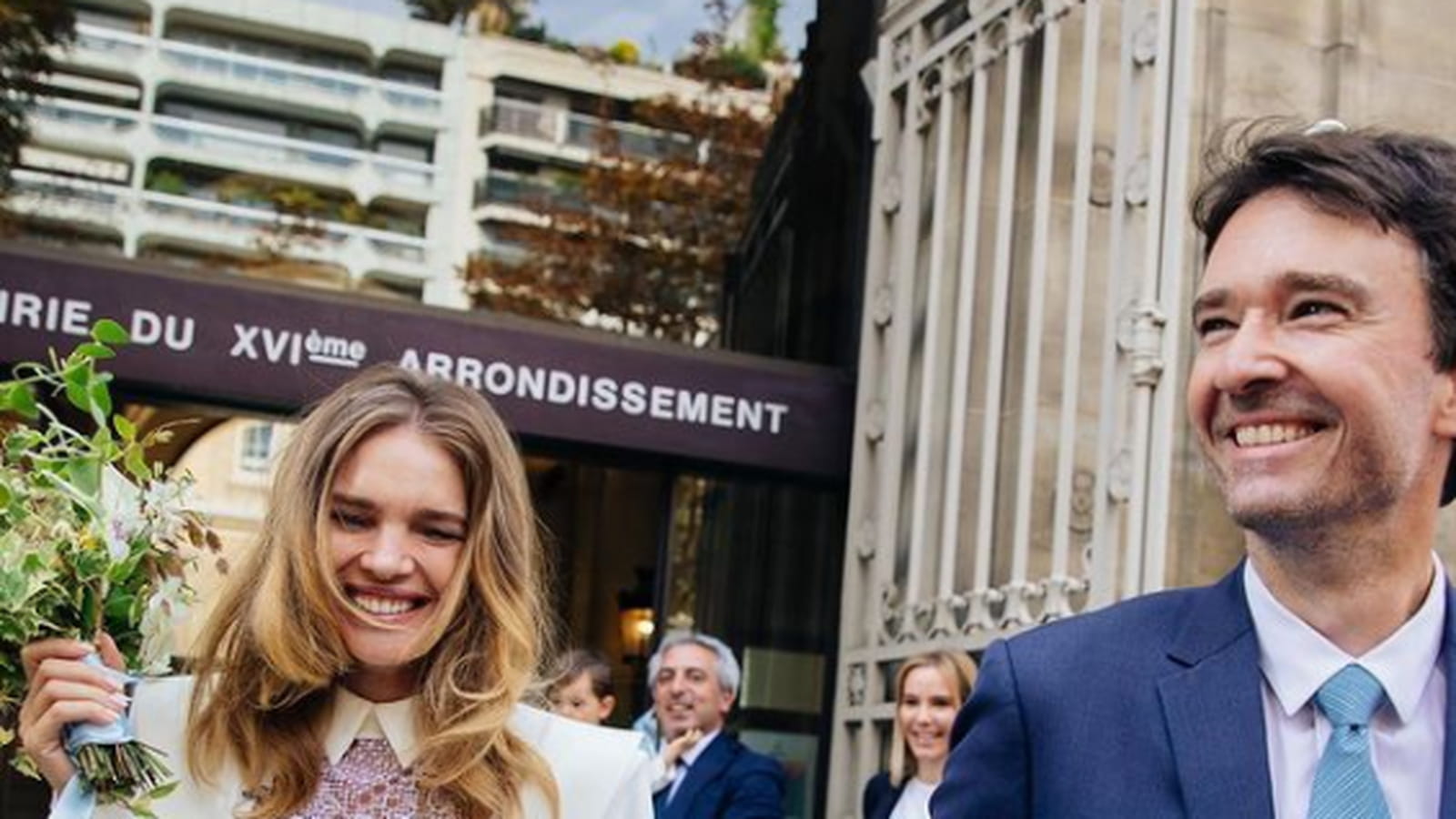 Natalia Vodianova et Antoine Arnault