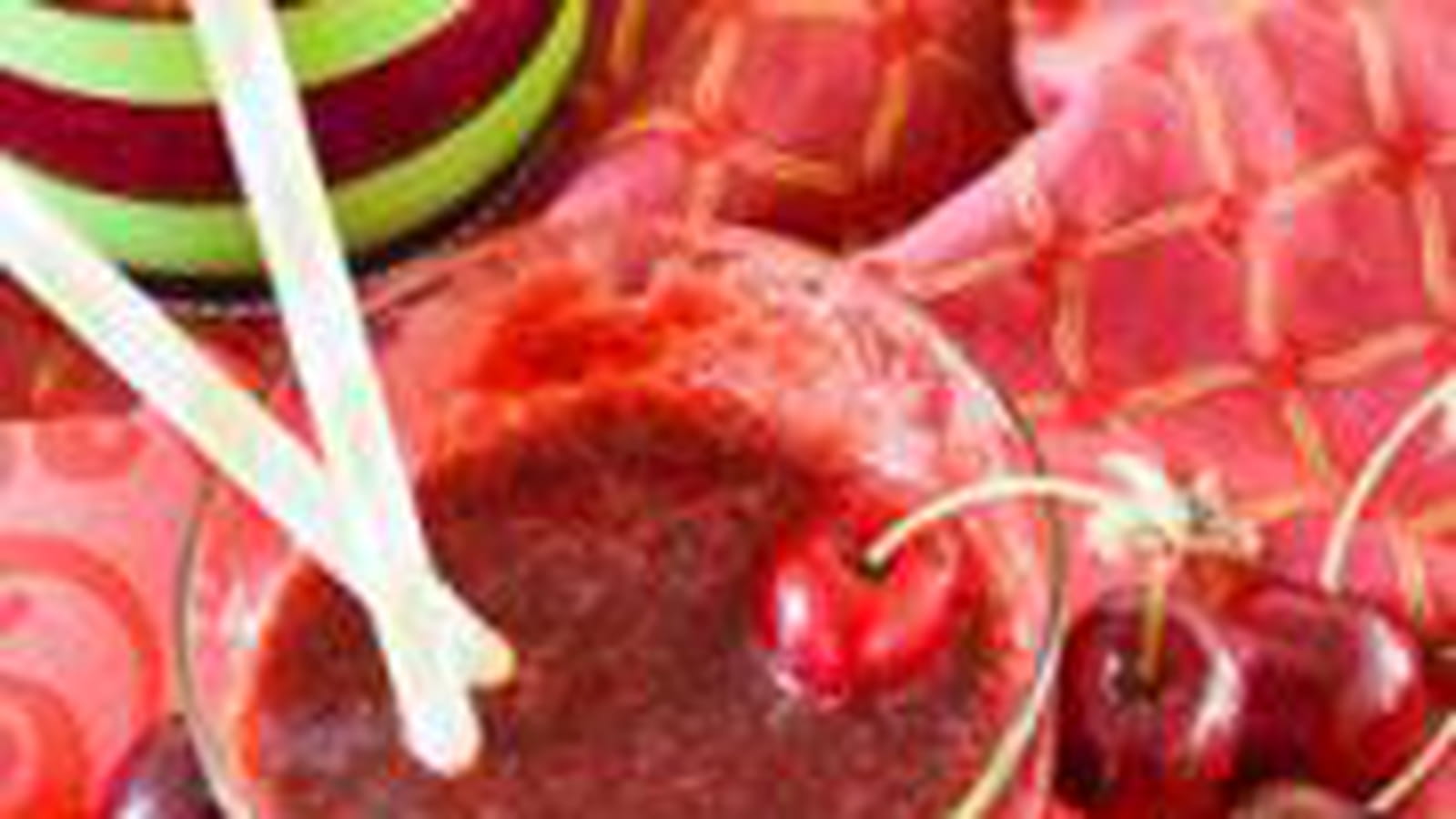 Smoothie cerises pomme banane
