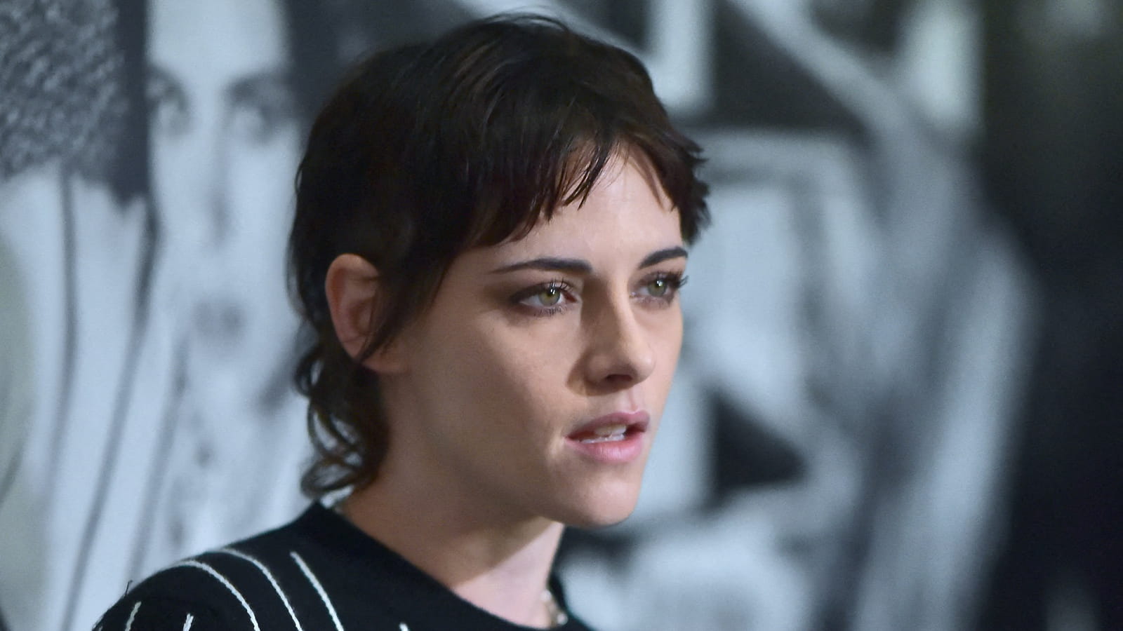 Kristen Stewart et sa coupe mulet