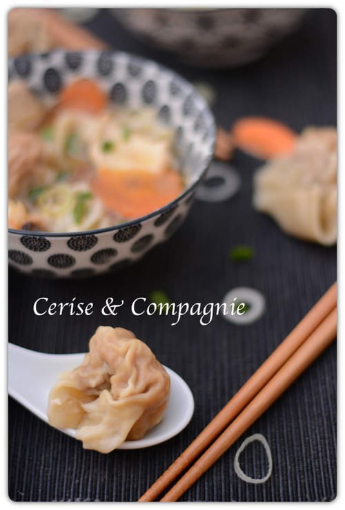 Raviolis chinois aux crevettes