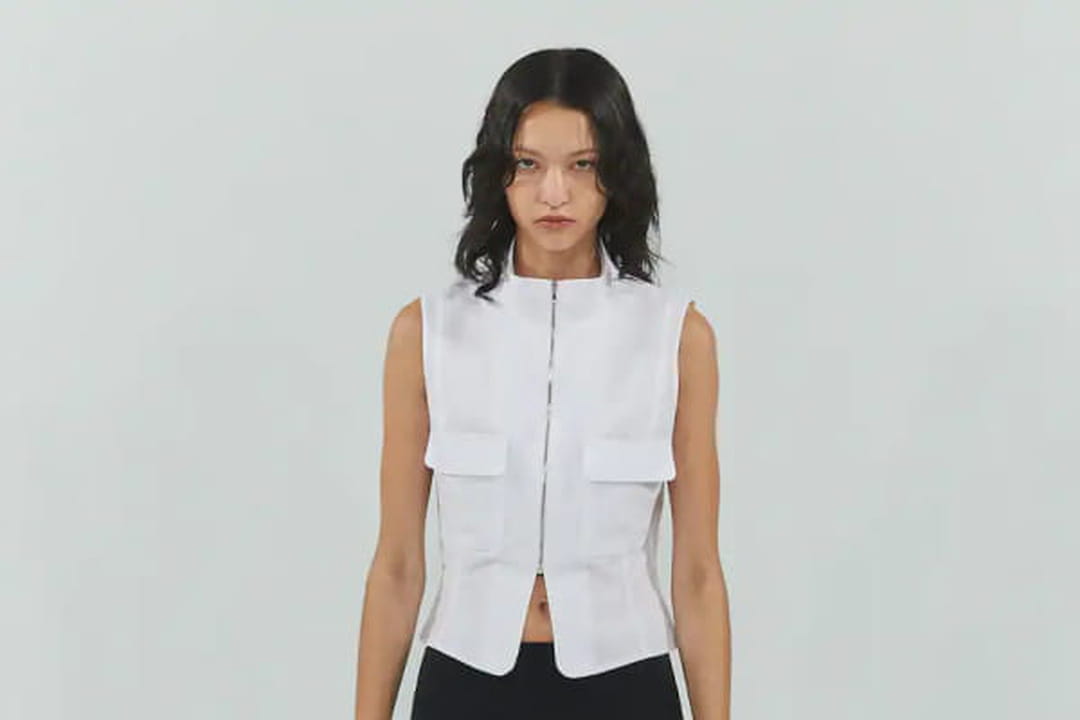 Gilet sans manches micropolaire homme zippée