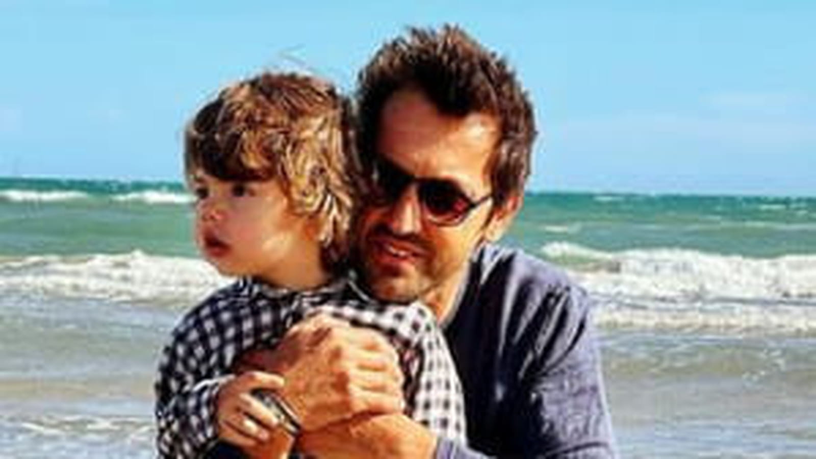 Frédéric Diefenthal et son fils