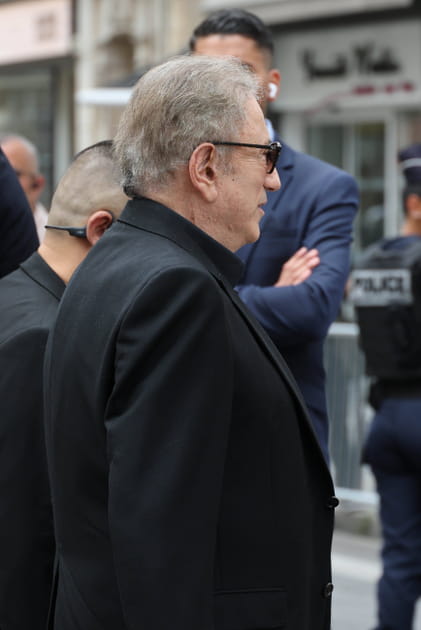 Michel Drucker était présent aux obsèques de Thierry Ardisson